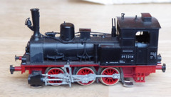 Trix H0 Steam Locomotive Br 89 7314 DB Epoch 3 D. Bw Oberlahnstein Contact Bad