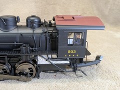 Atlas Master Line 1701-1 USRA 0-6-0 Steam Locomotive Burlington #503 3 Rail TMCC