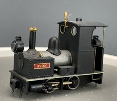 1:43 On2 Bagnall Excelsior 0-4-0IST Locomotive “Avon” JER O3400