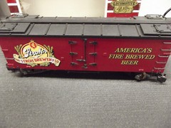 Delton Locomotive Works 4258 Strohs Brewery Beer Reefer Boxcar G Scale