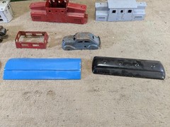 Lionel Marx & Others Prewar Locomotive Shells Body Pieces Only Mixed Lot Vintage