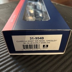 Bachmann 31-954B OO Gauge BR Blue 4-6-2 ‘Sir Nigel Gresley’ ‘60007’ Steam MINT
