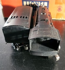 Vtg Lionel 221 New York Central O27 Gauge Steam Locomotive & 221T Tender XS195