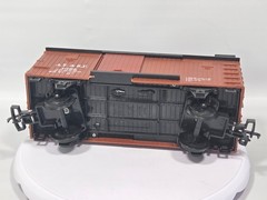 Eztec Scientific Toys G Gauge Box Car Train Union AT&SF 6789 Sliding Doors!