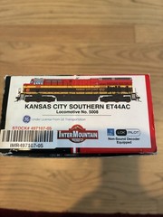 HO Intermountain Kansas City Southern KCS DCC Non Sound Decoder ET44AC #5008