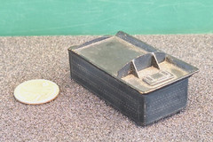 HO 18′ Brass Old Timer Coal Tender ** SHELL ONLY** Black