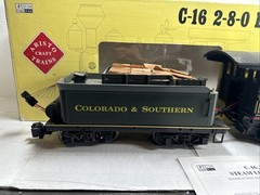 Aristocraft G Scale 2-8-0 C-16 Colorado And Southern Steam Locomotive #80208