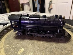 Lionel Polar Express 1225 O Gauge 2-8-4 Steam Locomotive 7-11022