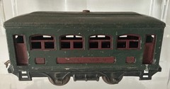 Vtg PreWar LIONEL Passenger 5 Car Train Set: Tender, 607,607,608, Caboose **tk