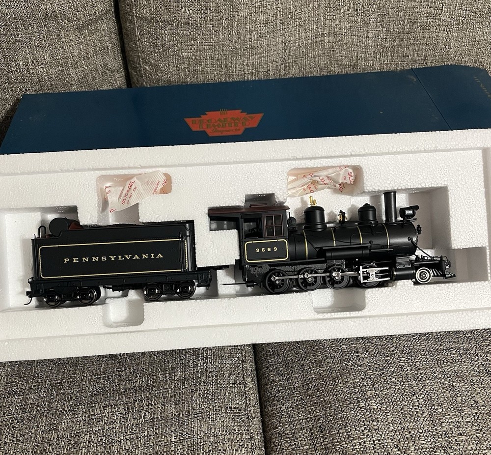 Broadway Limited Imports 905 in On30 Scale Pennsylvania PRR 9654 2-8-0 -UNTESTED