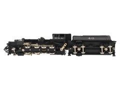 Key Imports HOn3 BRASS RGS 2-8-0 Consolidation Steam Loco & Tender #40 EX/Box