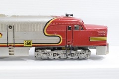 AMERICAN FLYER 360 DIESEL LOCOMOTIVE TESTED RUNS S GAUGE 1:64 DUMMY 364 PAIR