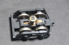 Ho Bachmann steam locomotive 4-8-4 GS4 Daylight rear guide wheels