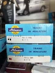 Athearn HO scale NYC Alco PA-1 Powered 3303 & PB-1 Dummy 3363 Engine Set Boxed