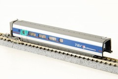 KATO N scale TGV 10-909 La Ligne de Coeur France Suisse 6 car set Flaw Condition