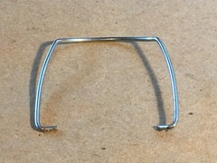 VINTAGE ORIGINAL PREWAR LIONEL TRAIN PART 249E 261 262 BOILER NICKEL STRAP WIRE