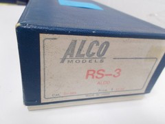 ALCO # D-123 ~BRASS~ NEW HAVEN RS-3 LOCOMOTIVE # 530 ~RUNS GOOD~READ~HO SCALE