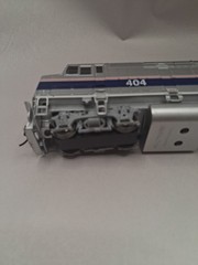 Walthers Ho Scale Amtrak EMD F40PH 404 Phase IV Diesel Locomotive Train – Tested