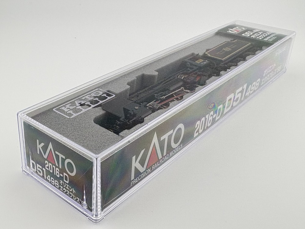 KATO 2016-D D51 498 Orient Express ’88 Steam Locomotive N Scale New