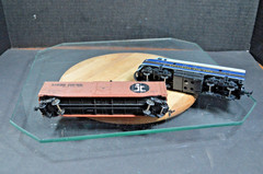 HO Scale B&O Locomotive Dummy Loco Box and Stock Cars