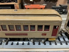LIONEL Prewar Standard Gauge #8 TAN Locomotive with #337 & #338 Passenger Runs