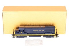 Oriental Limited HO BRASS C&O GE U25B 2500HP Diesel Engine Intermediate -Painted