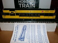 LIONEL POSTWAR #2331 VIRGINIAN F-M TRAINMASTER W/OP. INSTR.