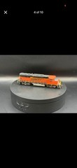 Fox Valley Models N Scale Weathered BNSF GP60M #132 DCC Equipped