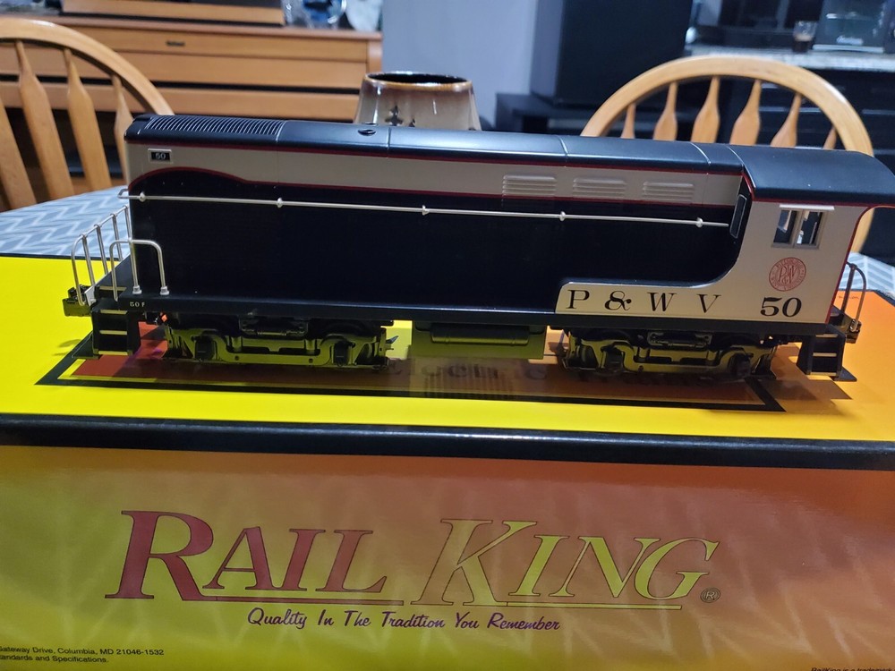 MTH 30-2347-1 PITTSBURGH & WEST VIRGINIA FM H10-44 ENGINE O Gauge New Has BCR