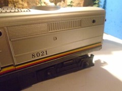 LIONEL O GA SANTA FE ALCO 8020 POWERED A UNIT WITH 8021 DUMMY B UNIT 5-216-5