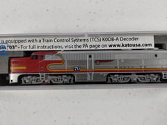 KATO 176-4120-DCC ALCO PA-1 AT&SF #70L Santa Fe Diesel Locomotive NOS