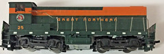 (H0) Athearn S-12 Baldwin Diesel Switcher Great Northern GN 25 UntestedGood 8/10
