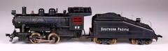 VINTAGE Mantua TYCO HO Scale 0-4-0 Steam Engine #99 Southern Pacific w/Tender