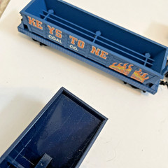 Vintage HO Scale Coal Cars And Various Others