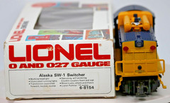 Lionel Alaska Railroad SW-1 Switcher — 6-8154 — O & O-27 Gauge — LN in Box 1:48