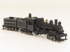 Rivarossi 1569 HO The Ohio Match Co. DC Steam Loco & Log Car Set No Box LN 13205