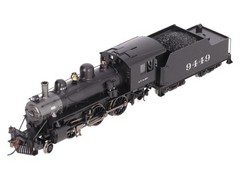 Bachmann 51809 HO Scale ATSF Steam Locomotive & Tender # 9449 EX/Box