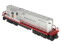 Lionel 2328 Vintage O Burlington GP-7 Powered EMD Diesel Locomotive