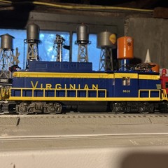 LIONEL O Gauge MPC Era Virginian Rectifer Locomotive 6-8659 w/ Original Box
