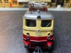 VINTAGE 1970s HO FLEISCHMANN 1347 T E101312 DB ELECTRIC LOCOMOTIVE ORIGINAL BOX