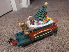New Bright Holiday Express TREE TOP TENDER Good Motherboard EXC COND READ!