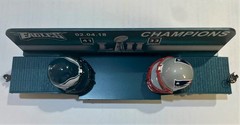 EAGLES SUPER BOWL LII HO SCALE TRAIN SET – HAWTHORNE/BRADFORD EXCHANGE ISSUE