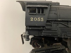 LIONEL 2055 Post War (1953-1957) 4-6-4 Hudson Steam Loco & 6026W tender. TESTED