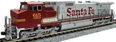 KATO 1763515 N Scale GE C44-9W BNSF 615 “Ex-SF Warbonnet” DC DCC READY 176-3515