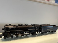 Lionel 6-18004 Reading 4-6-2 Steam Locomotive & Tender #8004