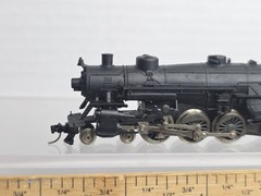 Rivarossi Con Cor N Scale 4-6-2 Pacific Steam Loco W/ Atlas Indiana Tender Runs
