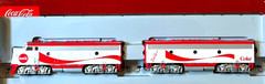 HO ATHEARN 8292 COCA-COLA F-SERIES LOCOMOTIVES A / B SET