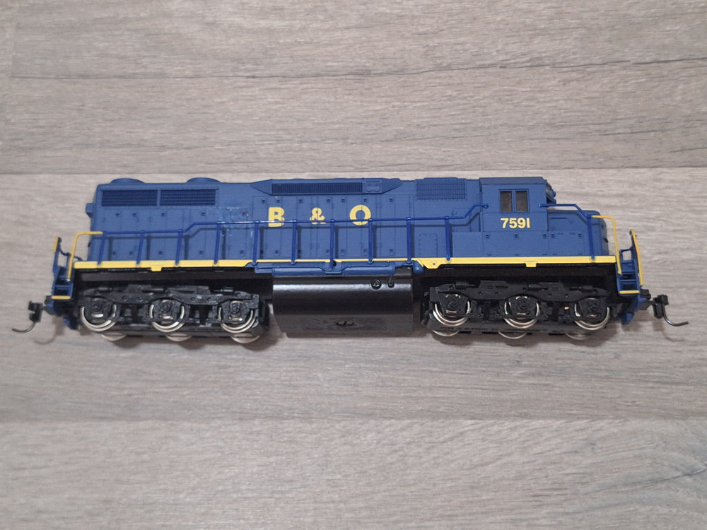 ⭐ MEHANO HO SCALE BALTIMORE & OHIO B&O EMD SD35 DIESEL LOCOMOTIVE #7591 ⭐