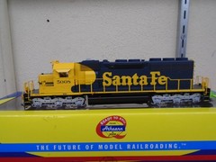 Athearn Ready To Roll Santa Fe SD40 #5008 DCC & Sound HO Scale ATSF ATH98826