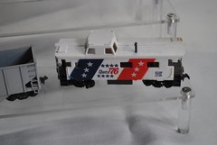 5pc Lot Tyco HO Scale Baby Ruth Union 76 Virginian Hopper Tanker Box Cars
